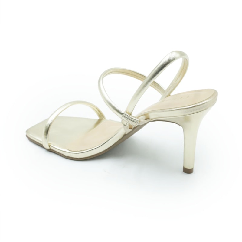 FEMININO SANDALIA MEDIA FERRETTI 6797P19167 IRON OURO