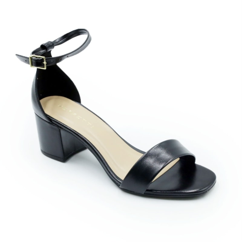FEMININO SANDALIA MEDIA FERRETTI 6902P19132 INTENSE PRETO