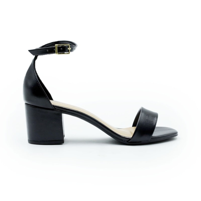 FEMININO SANDALIA MEDIA FERRETTI 6902P19132 INTENSE PRETO