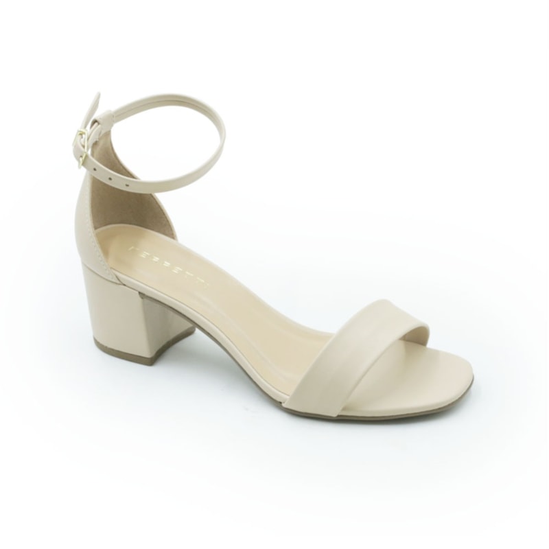 FEMININO SANDALIA MEDIA FERRETTI 6902P19132 TOSCANA MANTEIGA