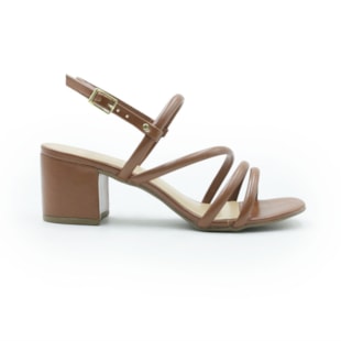 FEMININO SANDALIA MEDIA FERRETTI 6902P61100 INTENSE CARAMELO