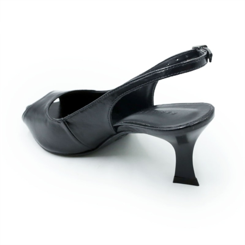 FEMININO SANDALIA MEDIA FERRETTI 810001 GRANITE PRETO