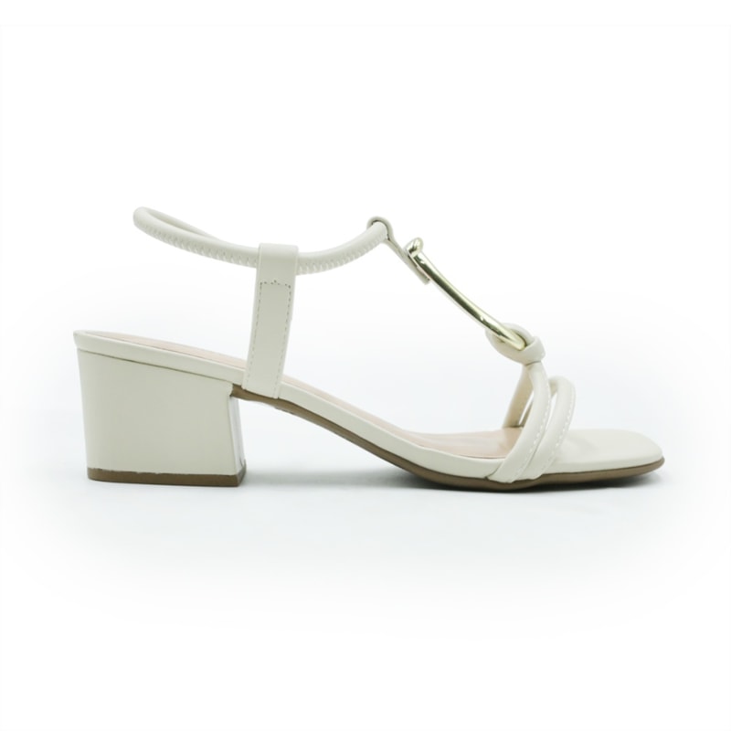 FEMININO SANDALIA MEDIA FERRETTI A221430742 NAPA LINE PORCELANA