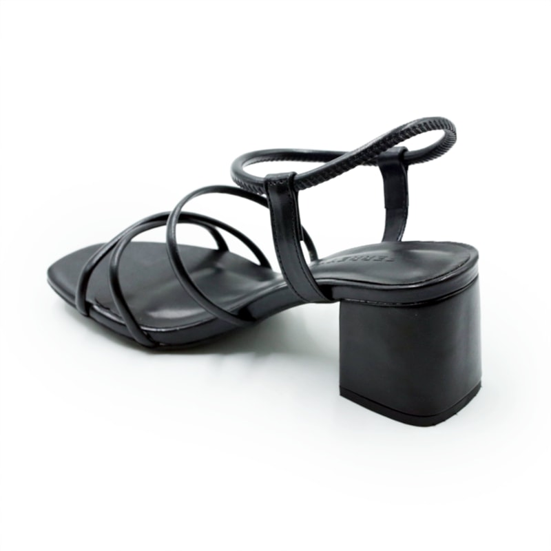 FEMININO SANDALIA MEDIA FERRETTI Z359628773 INTENSE PRETO