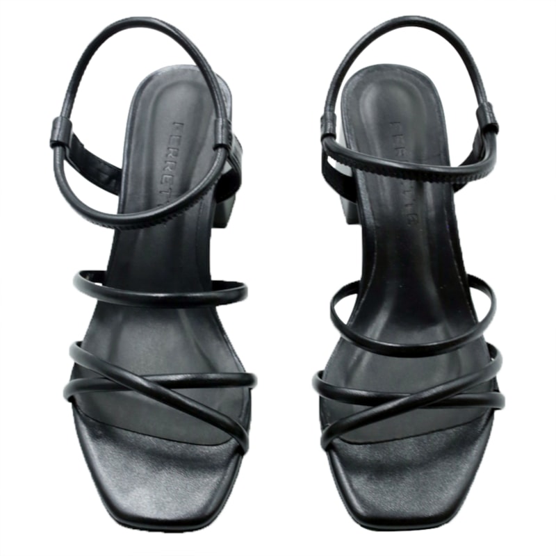 FEMININO SANDALIA MEDIA FERRETTI Z359628773 INTENSE PRETO