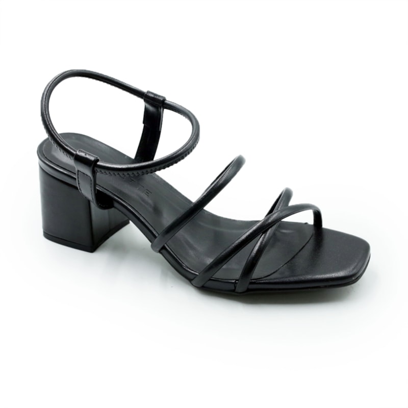 FEMININO SANDALIA MEDIA FERRETTI Z359628773 INTENSE PRETO