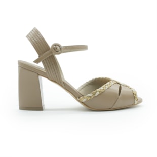 FEMININO SANDALIA MEDIA LORRACI KEY 8033 CASTOR