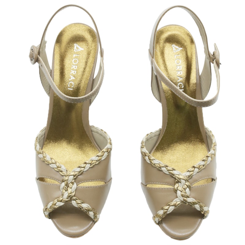 FEMININO SANDALIA MEDIA LORRACI KEY 8033 CASTOR