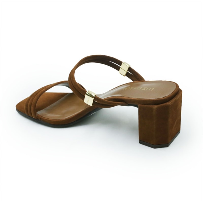 FEMININO SANDALIA MEDIA LUZ DA LUA  58330100 CERVO TRUFA