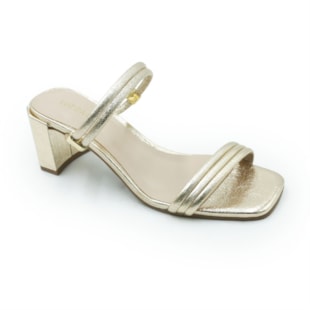 FEMININO SANDALIA MEDIA LUZ DA LUA  58330100 OURO/OURO