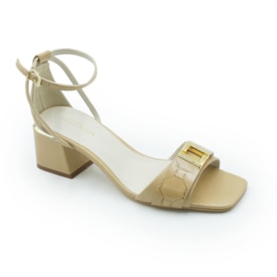 FEMININO SANDALIA MEDIA LUZ DA LUA  80410026 BUTTER/BUTTER