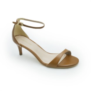 FEMININO SANDALIA MEDIA LUZ DA LUA 80840001 23 CARAMELO