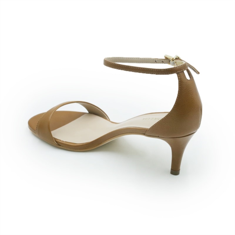 FEMININO SANDALIA MEDIA LUZ DA LUA 80840001 23 CARAMELO