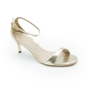 FEMININO SANDALIA MEDIA LUZ DA LUA 80840001 5 OURO