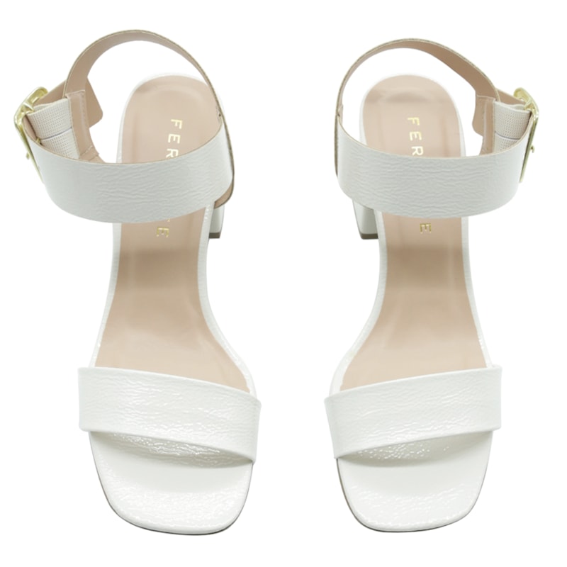 FEMININO SANDALIA MEDIA MADREFLO 2072412 OFFWHITE