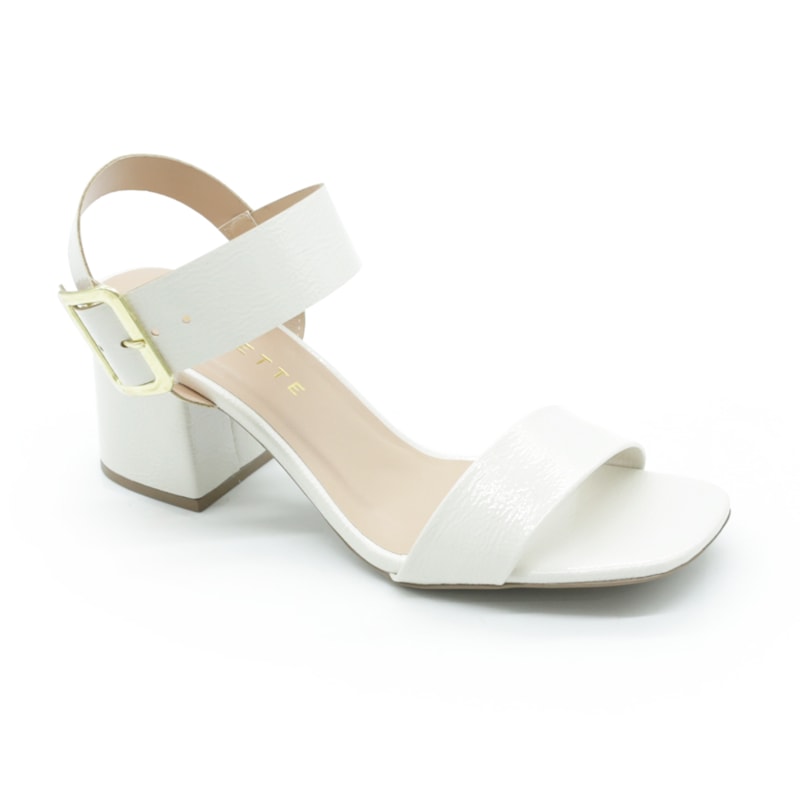FEMININO SANDALIA MEDIA MADREFLO 2072412 OFFWHITE