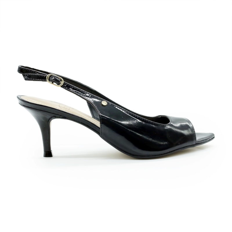 FEMININO SANDALIA MEDIA PARO 14638152 PRETO