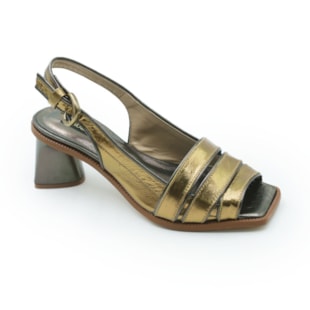 FEMININO SANDALIA MEDIA PAULA BAHIA PB 2272 MET BRONZE