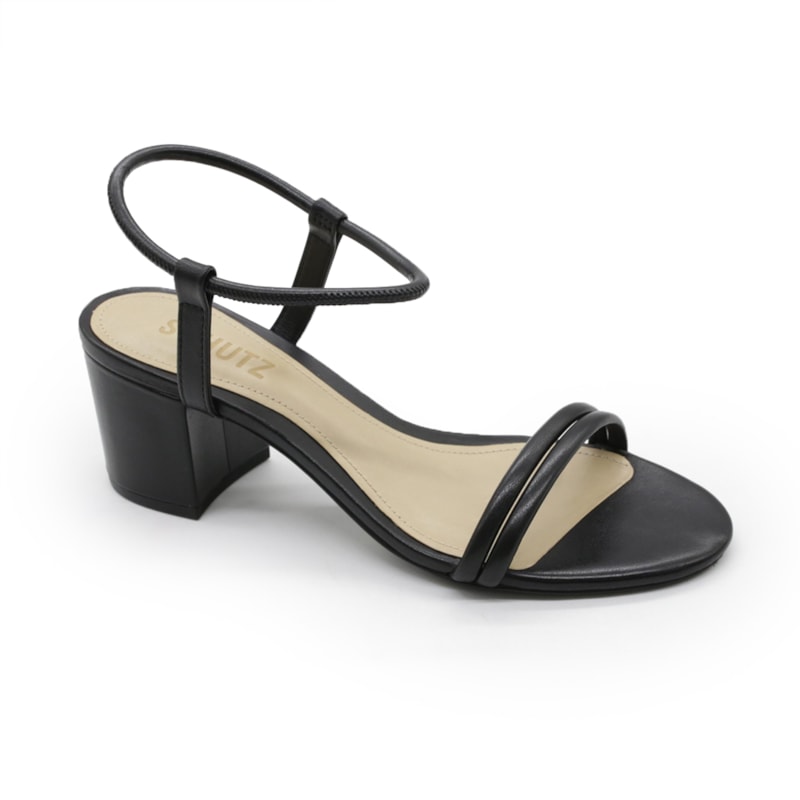 FEMININO SANDALIA MEDIA SCHUTZ S200010335 BLACK.