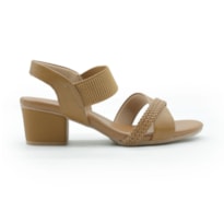 FEMININO SANDALIA MEDIA USAFLEX AE32035002 TAN