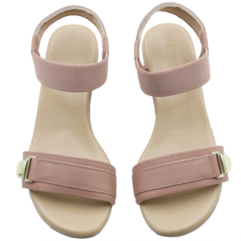 FEMININO SANDALIA MEDIA USAFLEX PA02006 ROSA VINTAGE