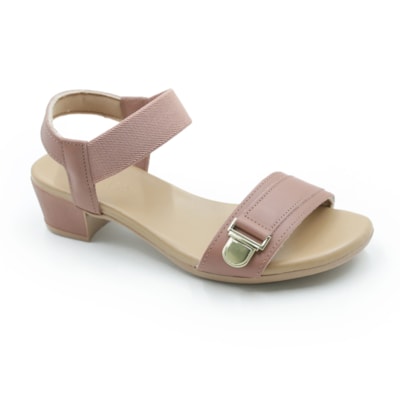 FEMININO SANDALIA MEDIA USAFLEX PA02006 ROSA VINTAGE