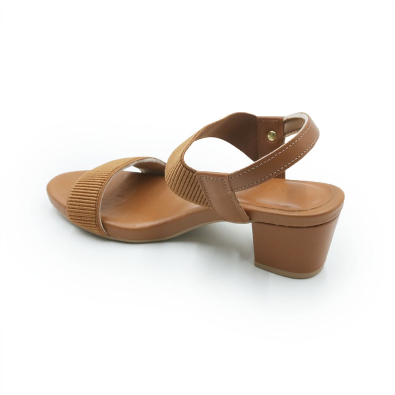 FEMININO SANDALIA MEDIA USAFLEX  Y8204079 DOCE DE LEITE