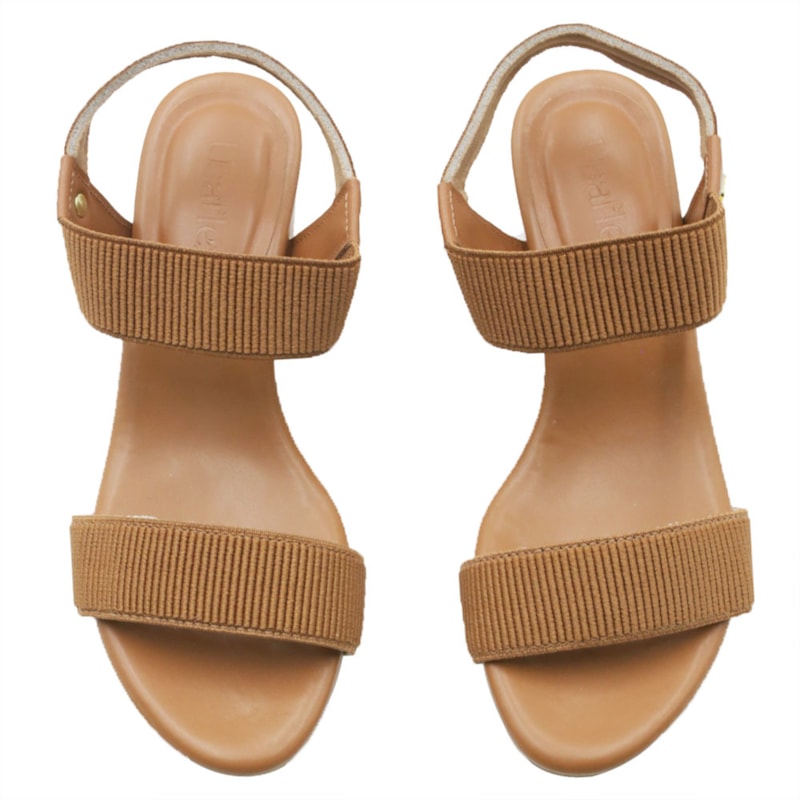 FEMININO SANDALIA MEDIA USAFLEX  Y8204079 DOCE DE LEITE