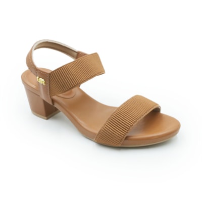 FEMININO SANDALIA MEDIA USAFLEX  Y8204079 DOCE DE LEITE