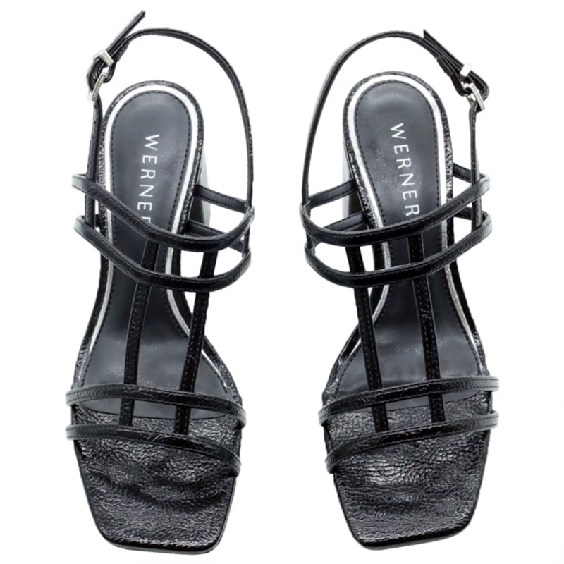 FEMININO SANDALIA MEDIA WERNER 108245 PRETO