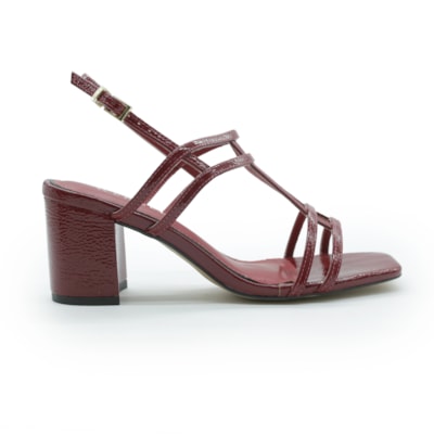 FEMININO SANDALIA MEDIA WERNER 108245 VERMELHA