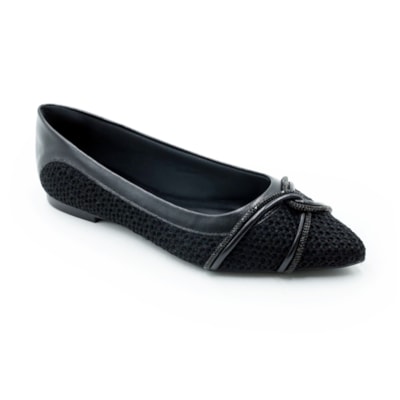 FEMININO SAPATILHA BAIXO FERRETTI 656285 INTENSE PRETO
