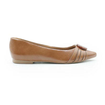 FEMININO SAPATILHA BAIXO FERRETTI 656383 CARAMELO