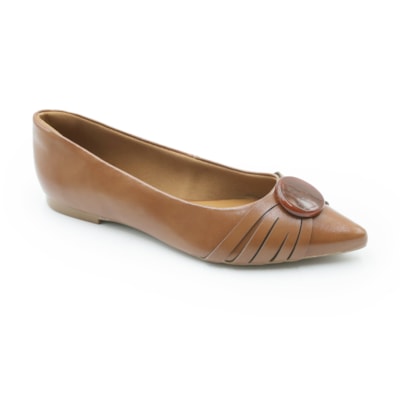 FEMININO SAPATILHA BAIXO FERRETTI 656383 CARAMELO