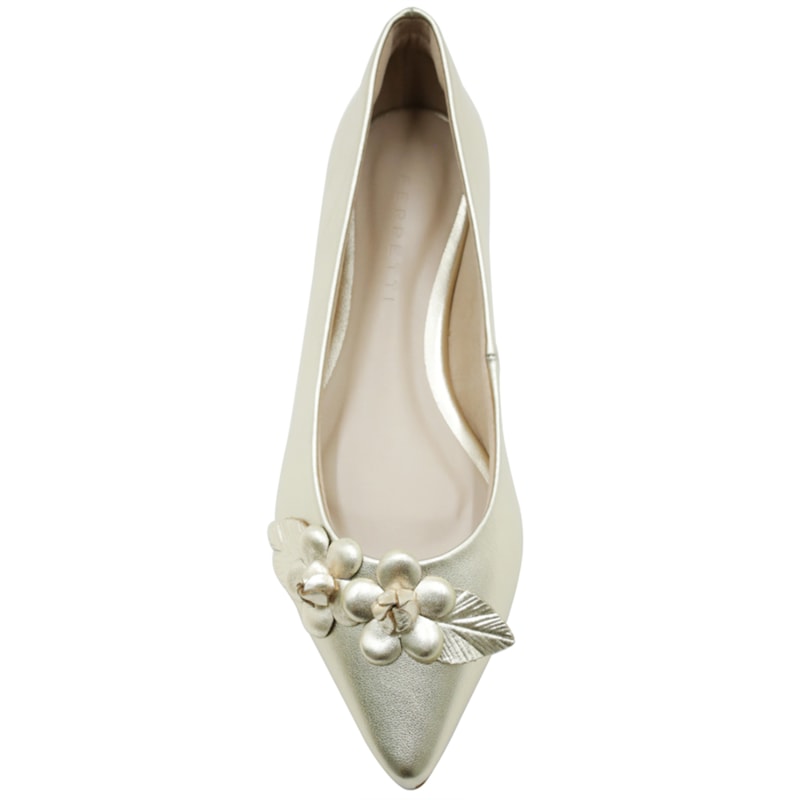 FEMININO SAPATILHA BAIXO FERRETTI 656385 CHAMPANHE