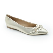 FEMININO SAPATILHA BAIXO FERRETTI 656385 CHAMPANHE