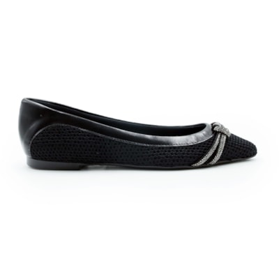 FEMININO SAPATILHA BAIXO FERRETTI 656389 PRETO