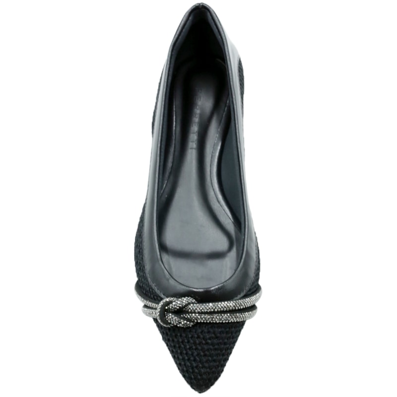 FEMININO SAPATILHA BAIXO FERRETTI 656389 PRETO
