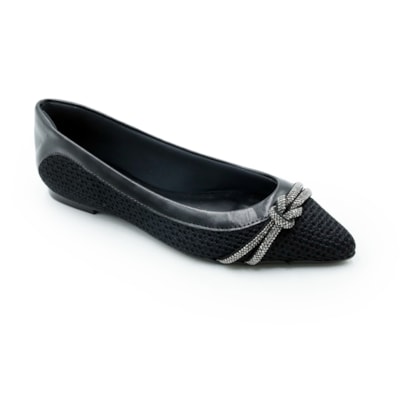FEMININO SAPATILHA BAIXO FERRETTI 656389 PRETO
