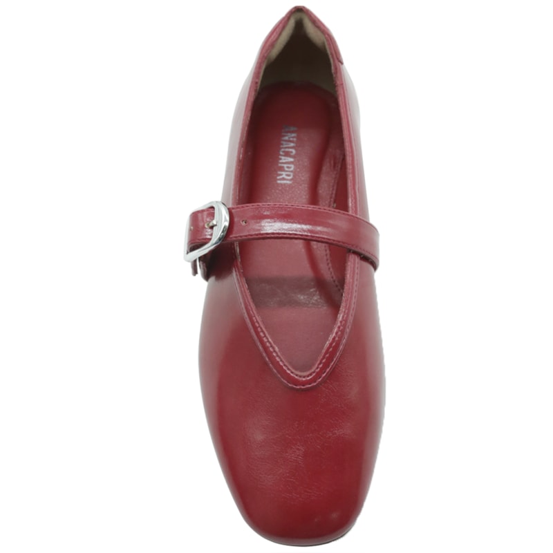 FEMININO SAPATILHA BICO FINO ANA CAPRI C3057700330010 WINE