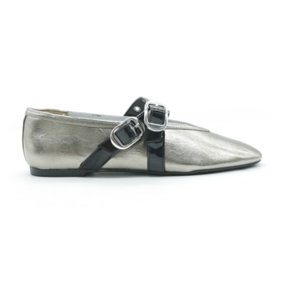 FEMININO SAPATILHA BICO FINO ANA CAPRI C3057700450004 PEWTER PRETO