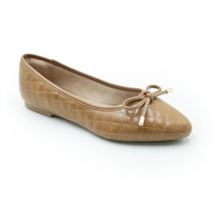 FEMININO SAPATILHA BICO FINO FERRETTI  5075 MADRI CAPUCCINO