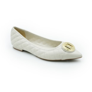 FEMININO SAPATILHA BICO FINO LUZ DA LUA 55461000 29 PANNA