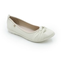 FEMININO SAPATILHA BICO FINO PICCADILLY  295001 1 NAPA OFF WHITE