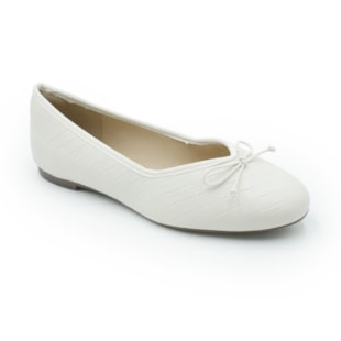 FEMININO SAPATILHA BICO REDONDO ANA CAPRI C3007801370011 OFF PEROLA