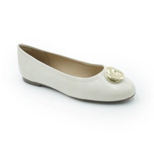 FEMININO SAPATILHA BICO REDONDO ANA CAPRI C3007801410003 OFF PEROLA