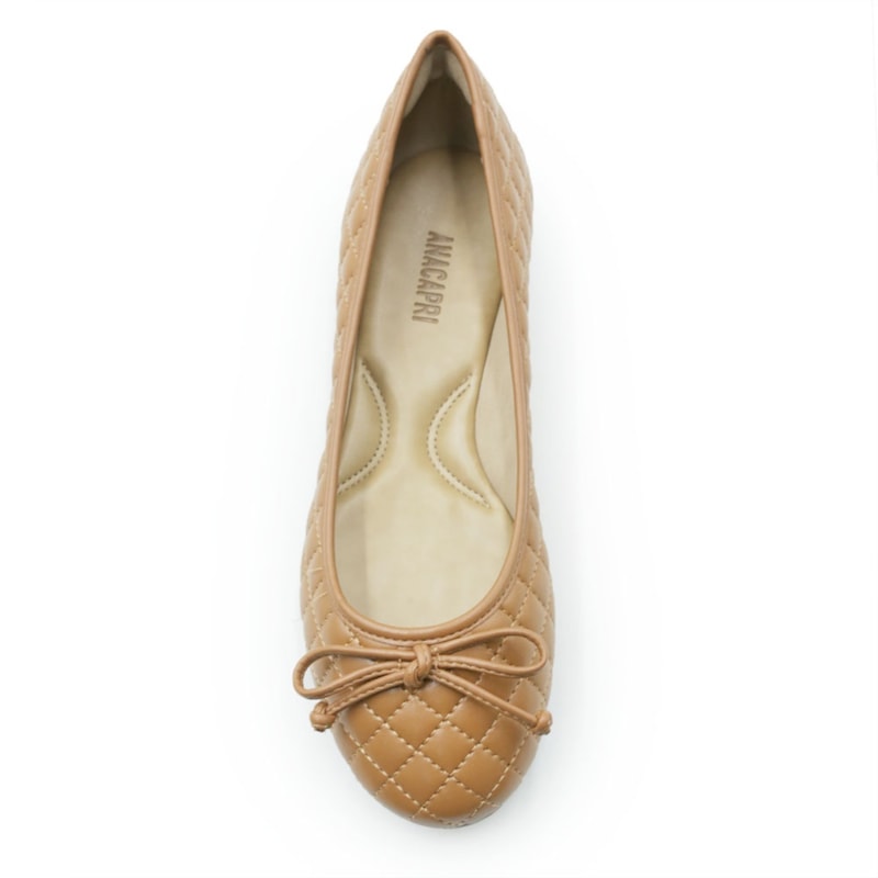 FEMININO SAPATILHA BICO REDONDO ANA CAPRI C3026200010003 AC AMBAR