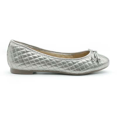 FEMININO SAPATILHA BICO REDONDO ANA CAPRI C3026200010006 PRATA VELHA