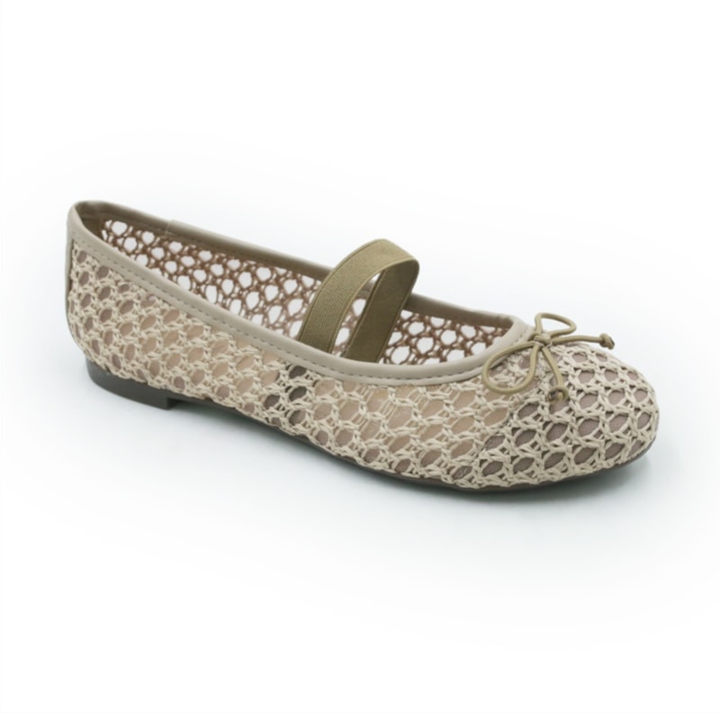 FEMININO SAPATILHA BICO REDONDO ANA CAPRI C3026200580003 SALMON/SAND
