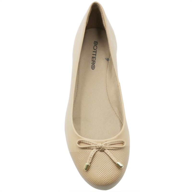 FEMININO SAPATILHA BICO REDONDO BOTTERO  353601 048 BROWN SUGAR